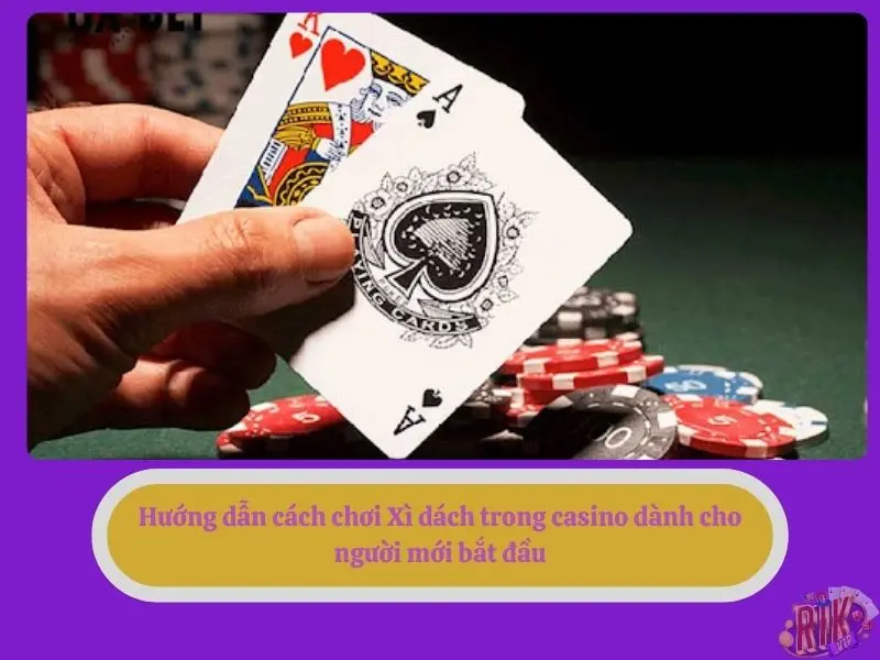 Hướng dẫn cách chơi Xì dách trong casino dành cho người mới bắt đầu